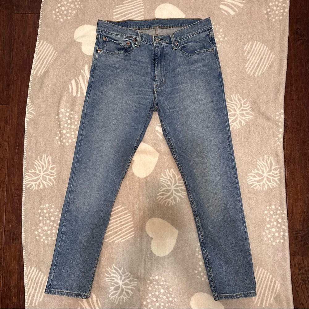 Levi's Mens 512 Slim Taper Fit Jeans Dark Blue 0025 Size 34x30